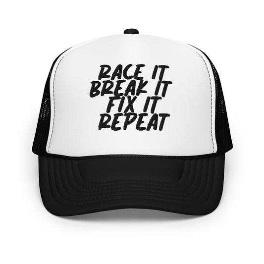 Race, Break, Fix, Repeat Hat